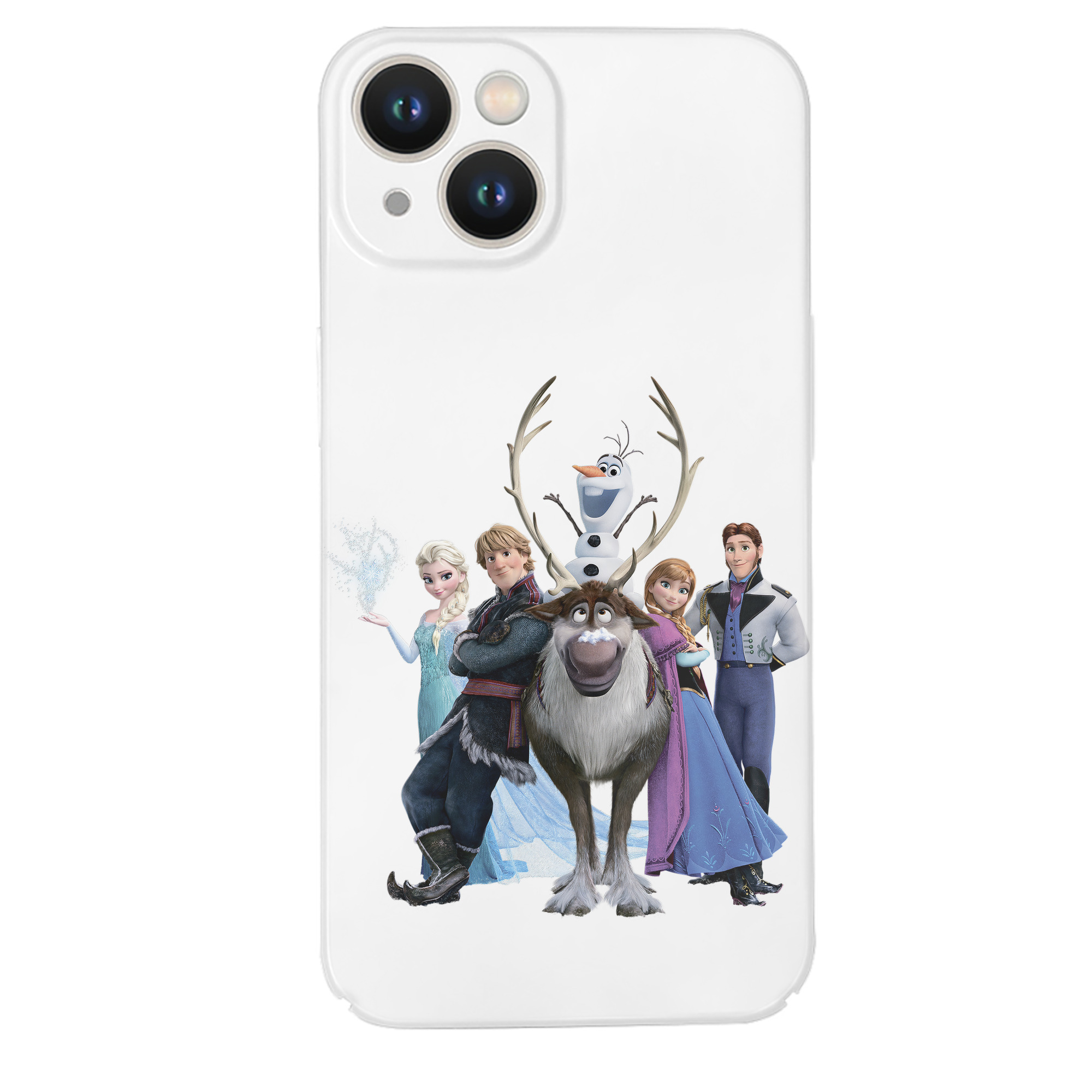 （画像用） アナと雪の女王 アンナ エルサ Frozen Anna Elsa 【iPhone 14シリーズ対応】ハードケース